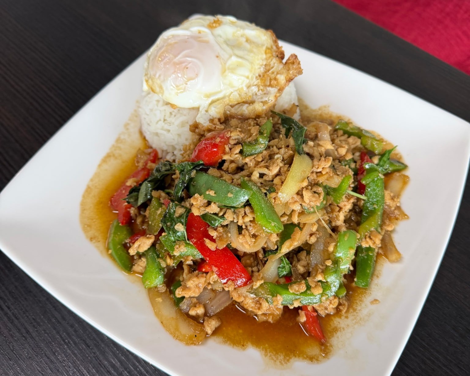 Delicious Thai Cuisine Food Selection at Kings 9 Corona